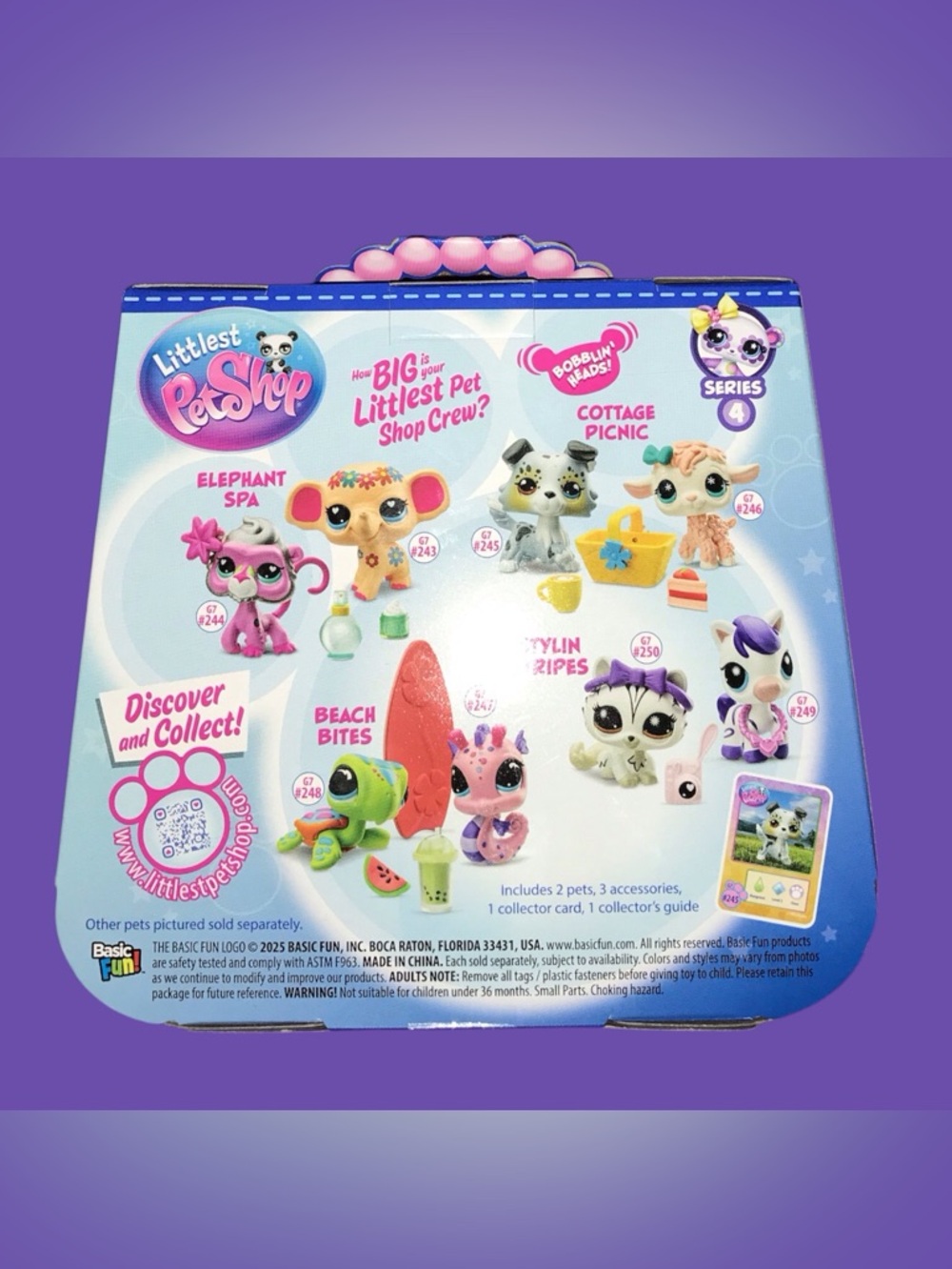 DO NOT BUY.. NWT Littlest Pet Shop Blue Box Pet Pairs - Picture 2 of 2
